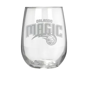 Orlando Magic 17 oz. Stemless Wine Glass