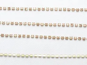 Peach Designer Glass Cup Chains- 7 ss