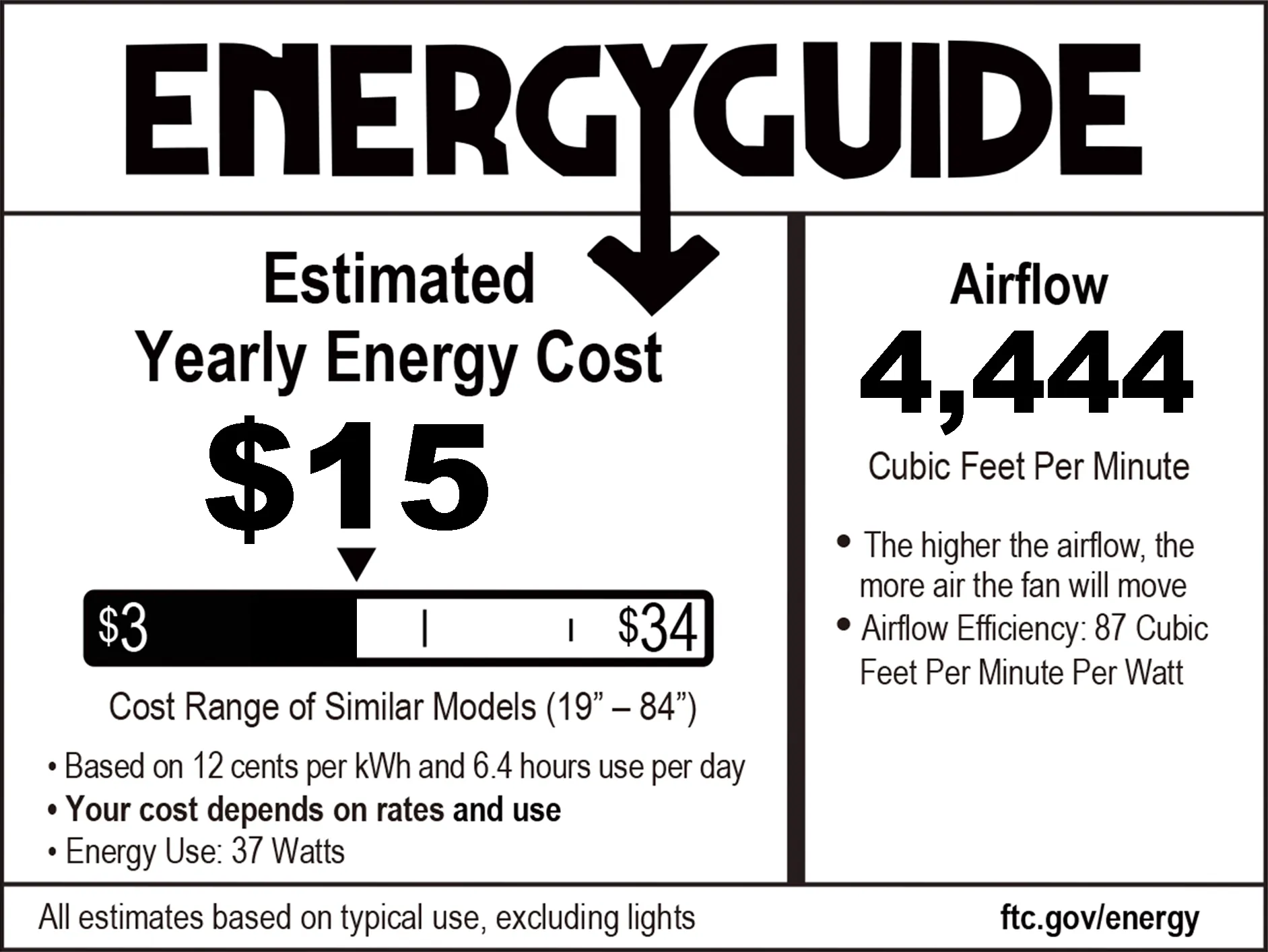 Phantom 56 inch Brushed Nickel Ceiling Fan without Lights - Silver/Walnut Blades