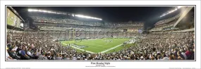 Philadelphia Eagles "First Monday Night" (Lincoln Financial Field) Panoramic Poster - Everlasting