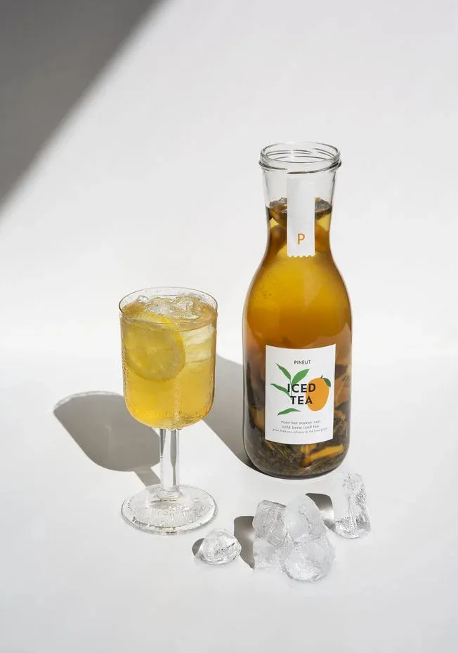 PINEUT Carafe cold brew ice tea