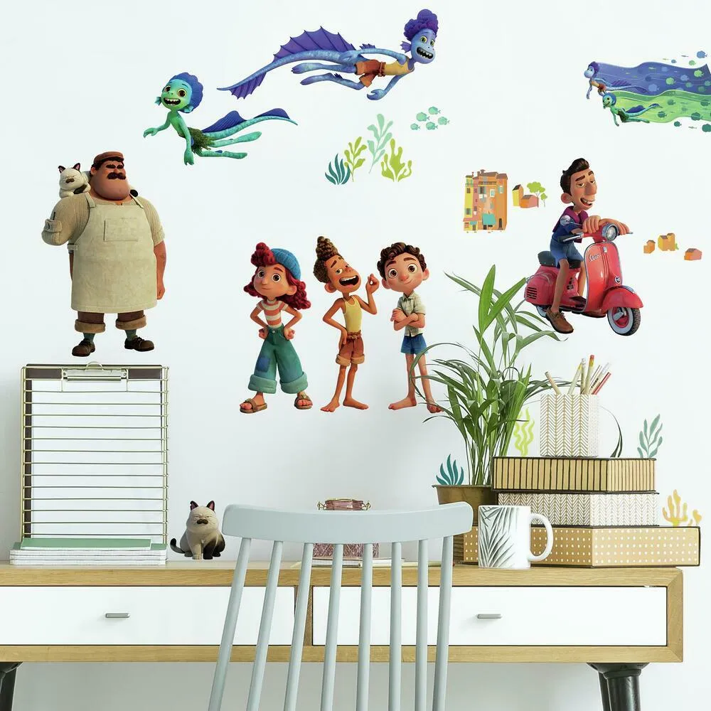 Pixar Luca Peel and Stick Wall Decals