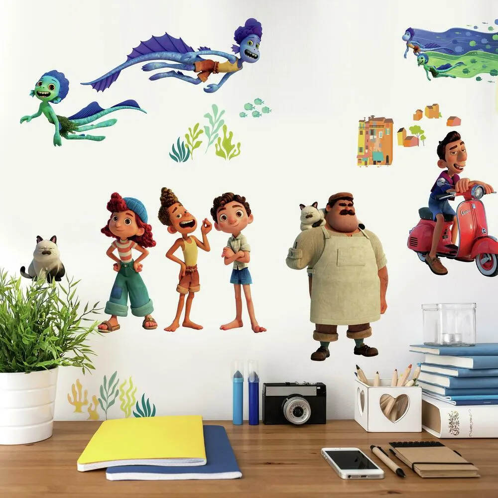 Pixar Luca Peel and Stick Wall Decals