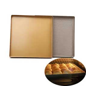 Pizza Square Baking Pan Nonstick Kitchen Accessories Cooking Oven Tray