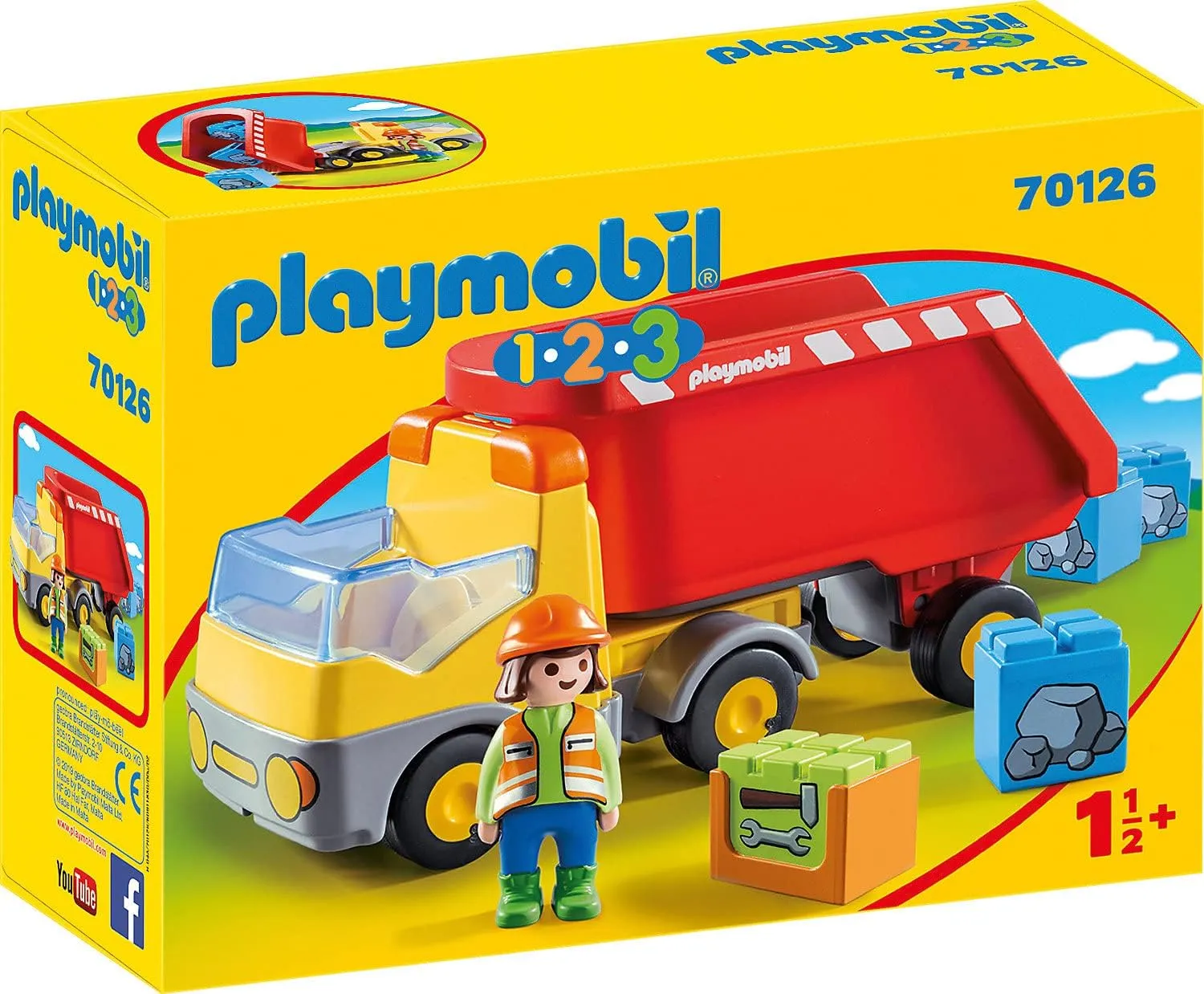 Playmobil 123 Dump Truck #70126