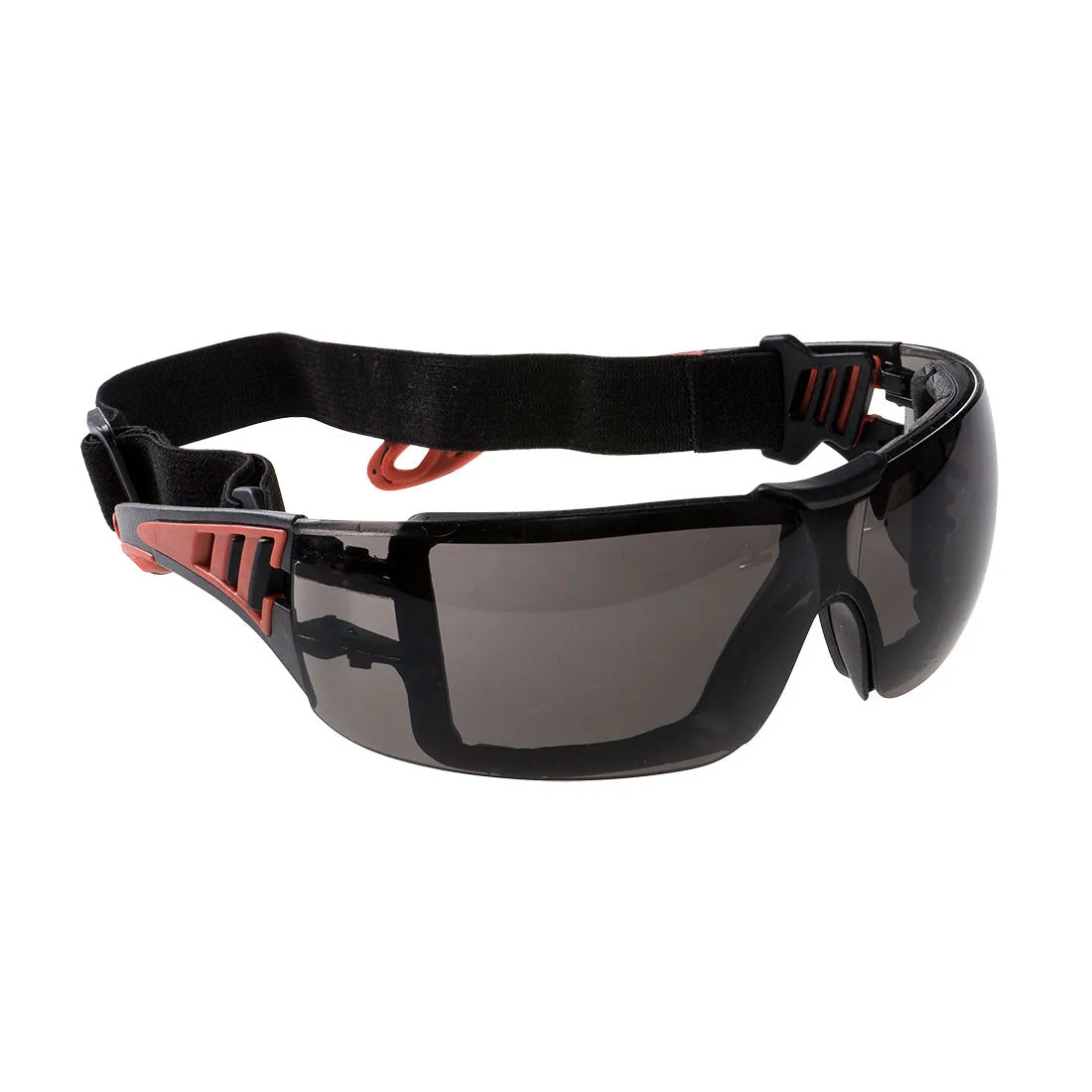 Portwest Tech Look Plus Safety Glasses Smoke