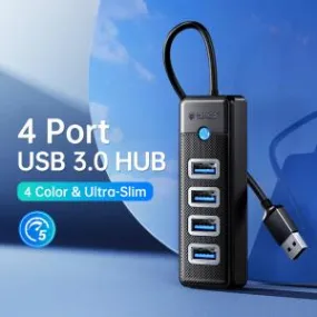 PW4U ORICO 4-Port USB HUB 3.0 5Gbps High Speed Fast Data Transfer