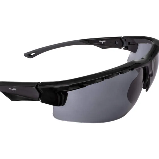 Radians Thraxus Elite Safety Eyewear - Gray Features / Smoke Lens