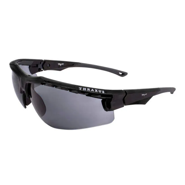 Radians Thraxus Elite Safety Eyewear - Gray Features / Smoke Lens