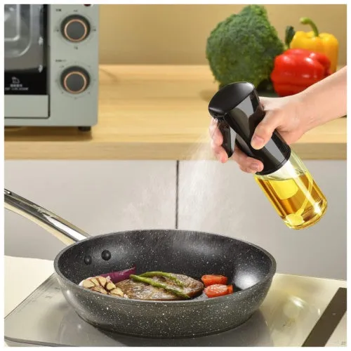 Refillable  Spray Bottle For Air Fryer Cooking Baking BBQ Olive Oil Sprayer