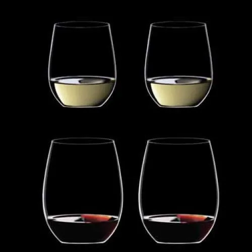 Riedel O Wine Tumbler Cabernet/Bordeaux (2 Glasses) & Viognier/Chardonnay (2 Glasses)