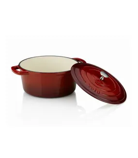 Roasting Tray Round Calido Red - 26cm