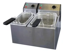 Roller Grill FD50 80 13 Ltr Double Electric Fryer