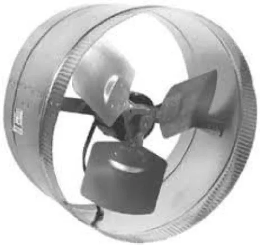 Rotom, T9-DB6, DB6, exhaust Fan, 6'',120 volts, 250 CFM, without cable