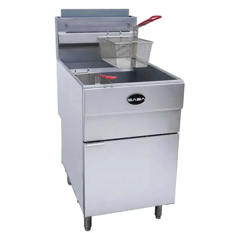 Saba - GF85-P Commercial 21" 85 lb. Fryer Liquid Propane