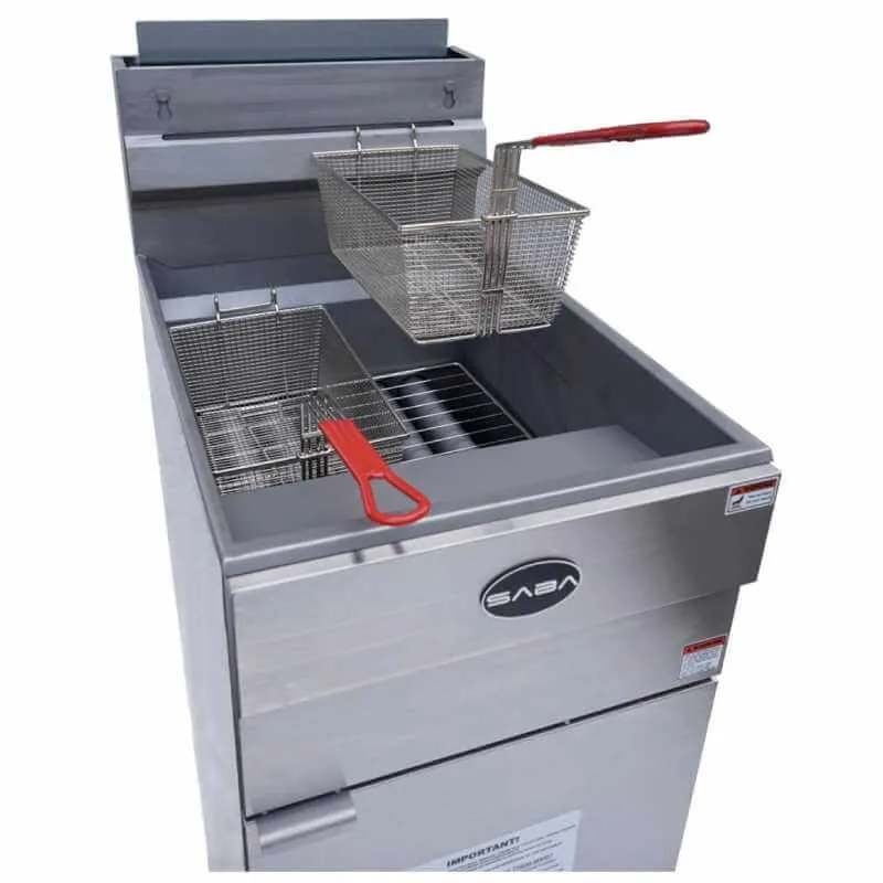 Saba - GF85-P Commercial 21" 85 lb. Fryer Liquid Propane