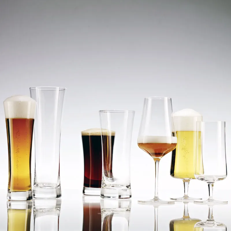 Schott Zwiesel Beer Basic Small Stemmed Pilsner Beer Glasses - Set of 6