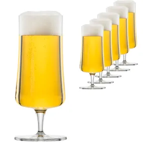 Schott Zwiesel Beer Basic Small Stemmed Pilsner Beer Glasses - Set of 6