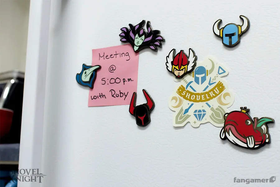 Shovel Knight Friends Magnet Set