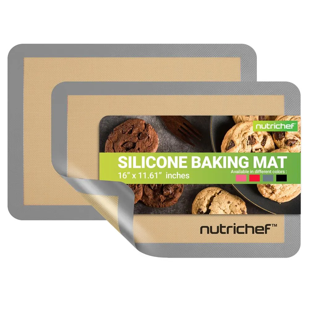 Silicone Baking Sheet - Reusable, Easy & Convenient, Nonstick Matt Used For Oven - (Grey)