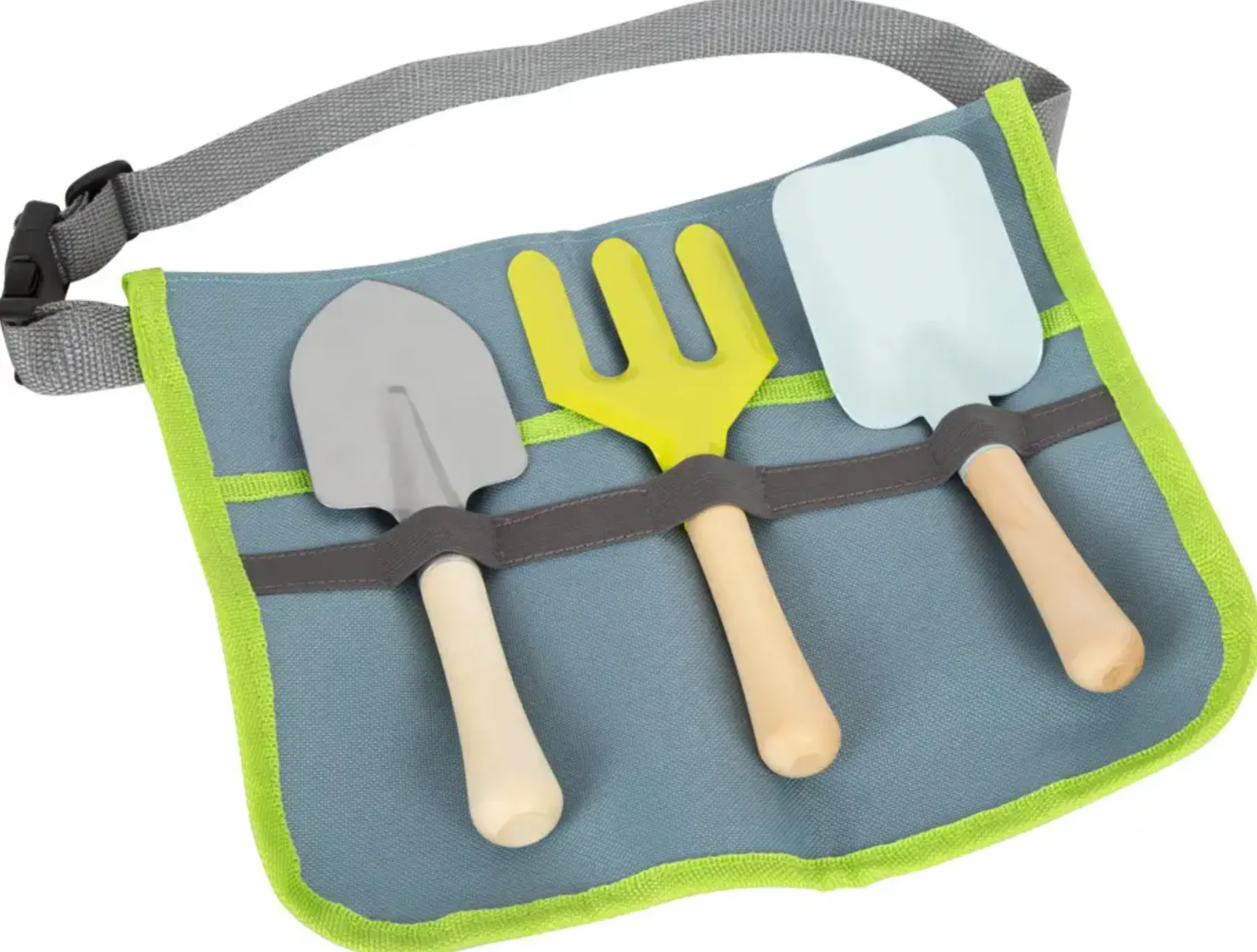 Small Foot Wooden Toys Gardening Toolbelt 3 Piece Set