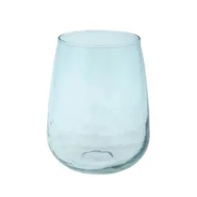 Stemless Textured Wine Glass