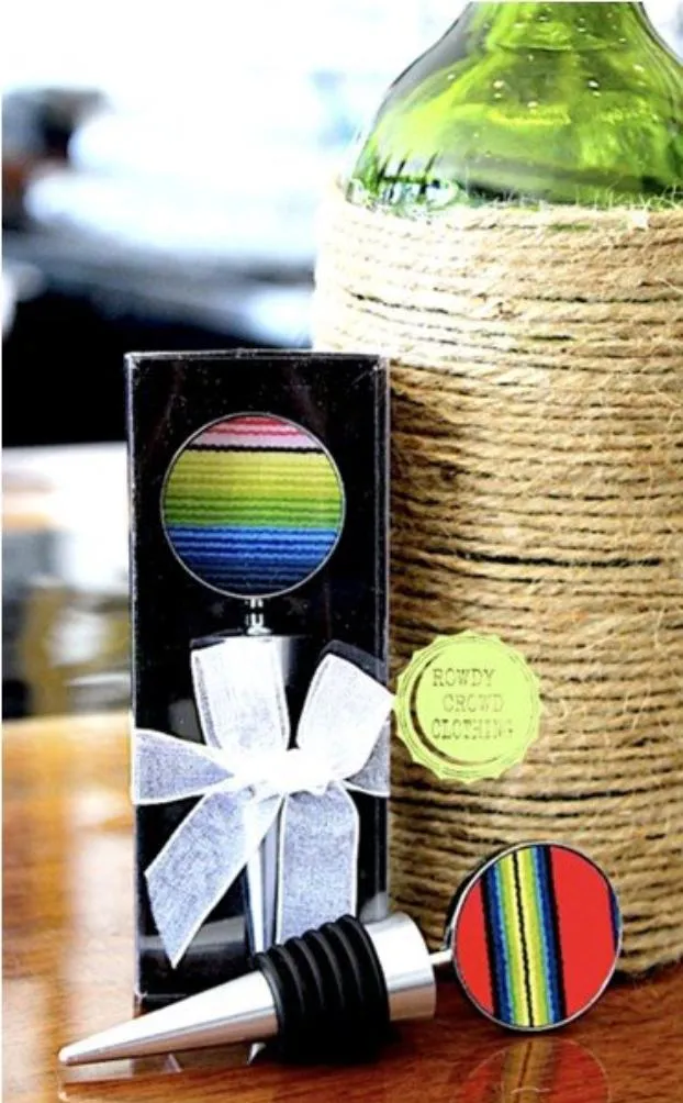 Stop Win(e)ing Serape Bottle Stopper