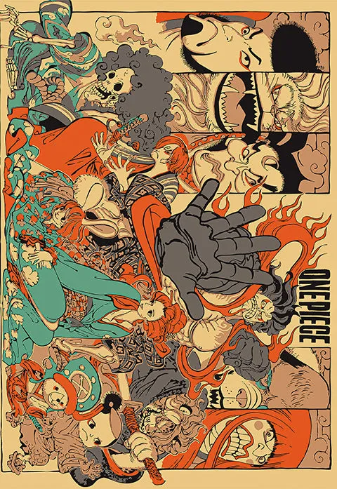 Strawhats Crew Poster