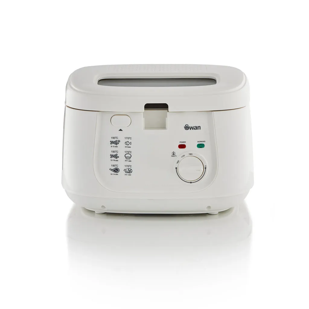 Swan 2.5L Square White Fryer