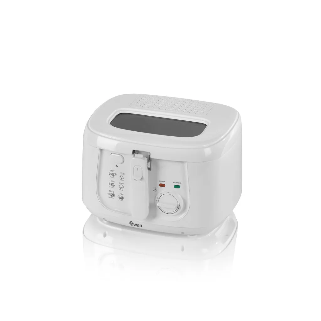 Swan 2.5L Square White Fryer