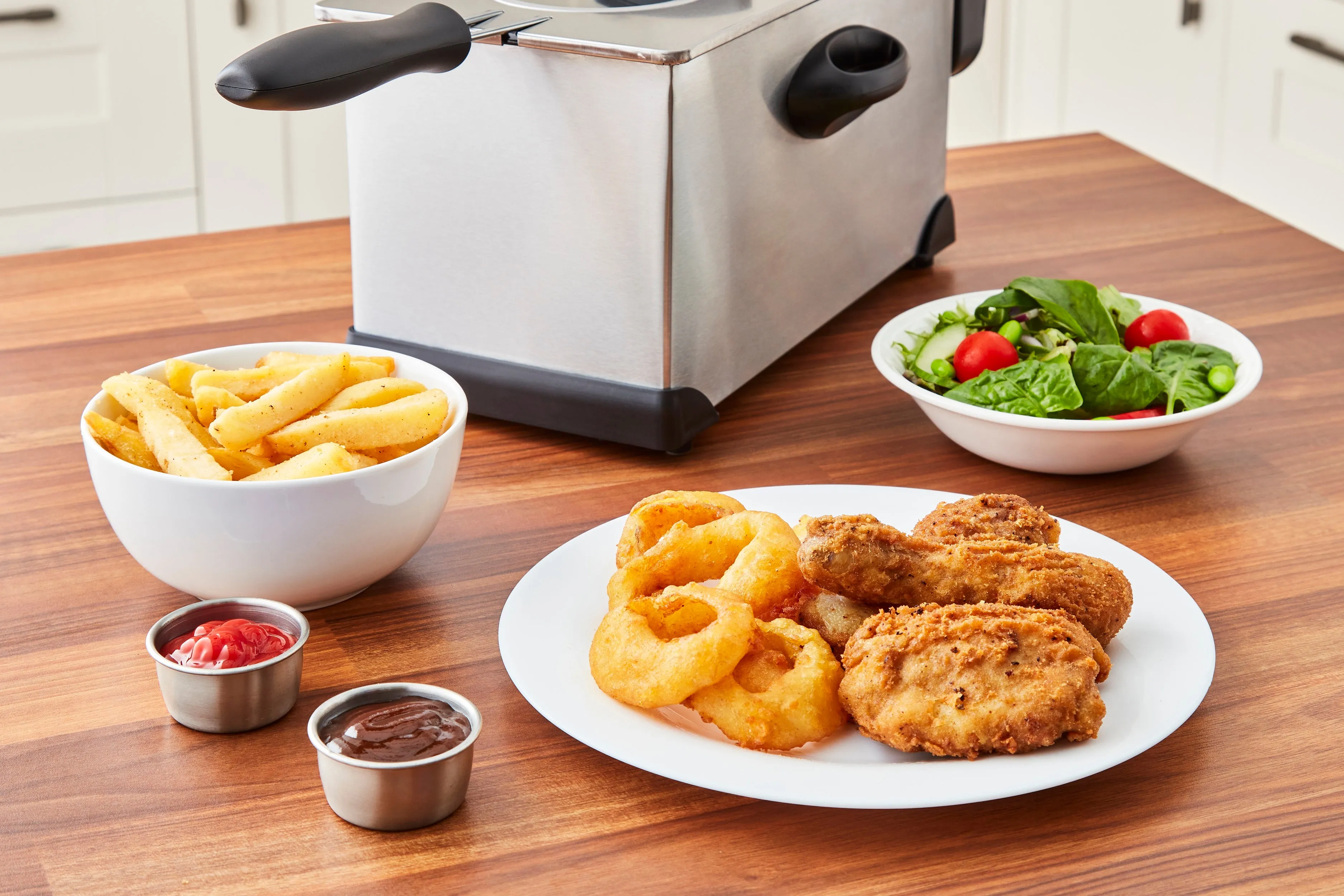 Swan 3 Litre SS Fryer with Viewing Window