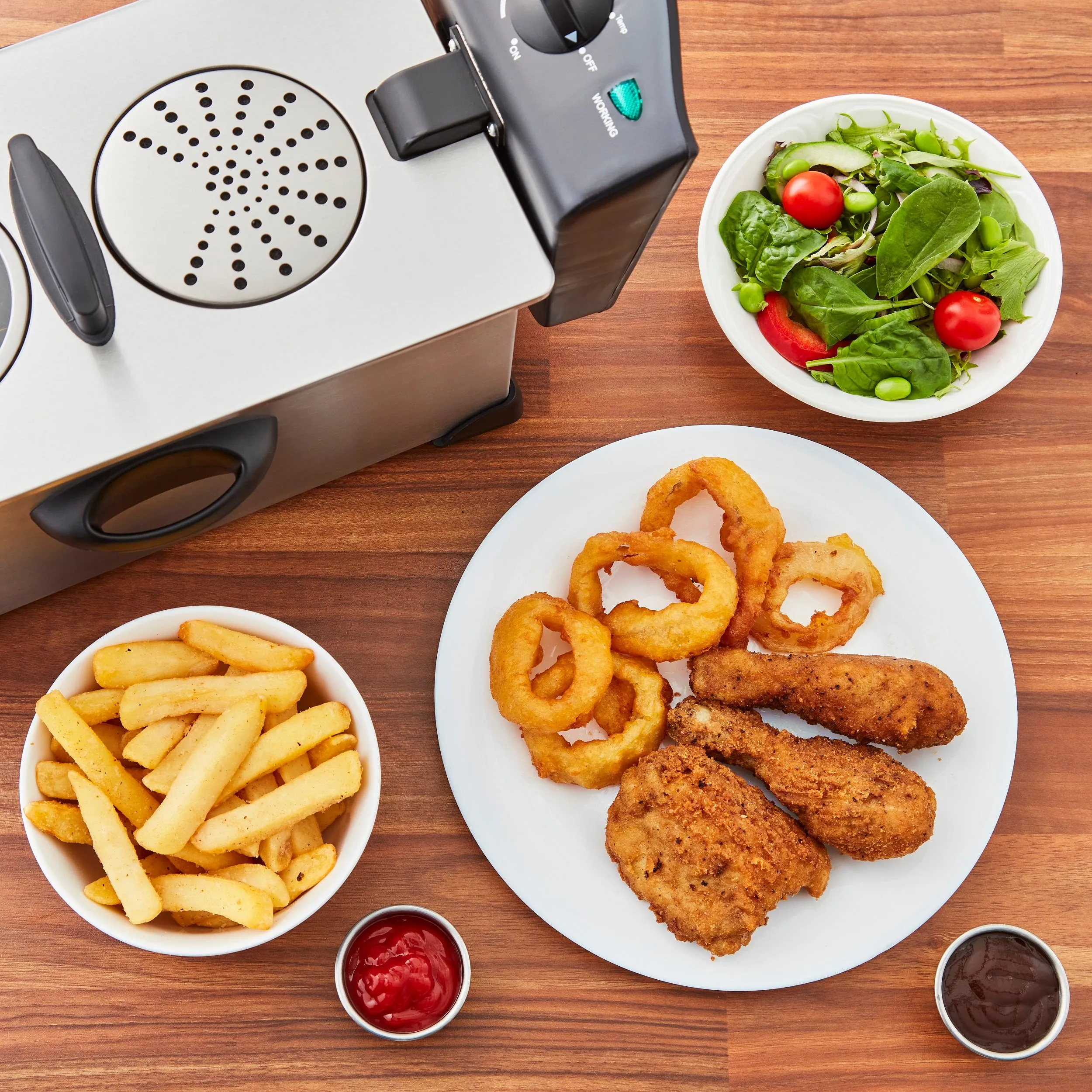 Swan 3 Litre SS Fryer with Viewing Window