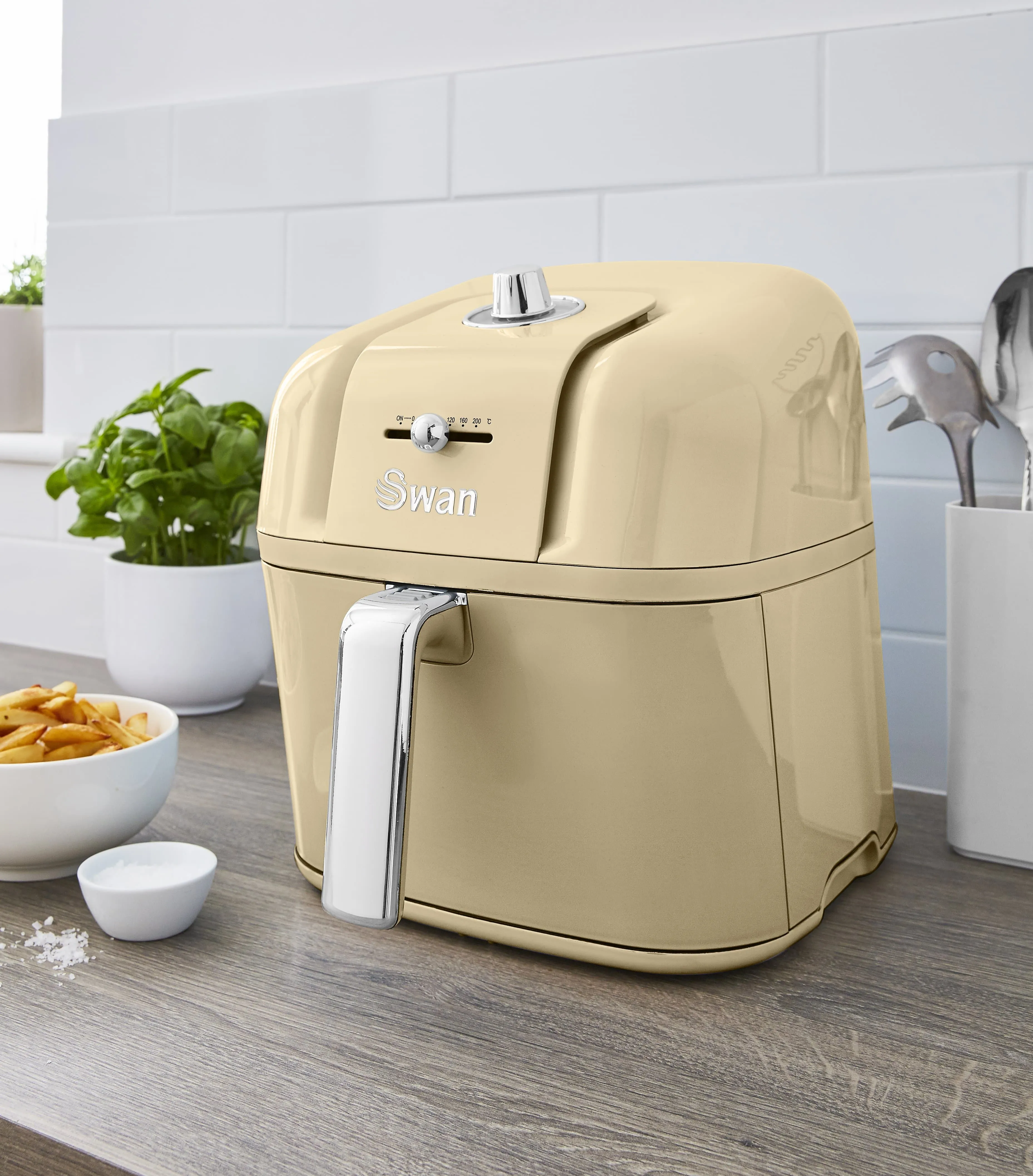 Swan Retro Manual Air Fryer