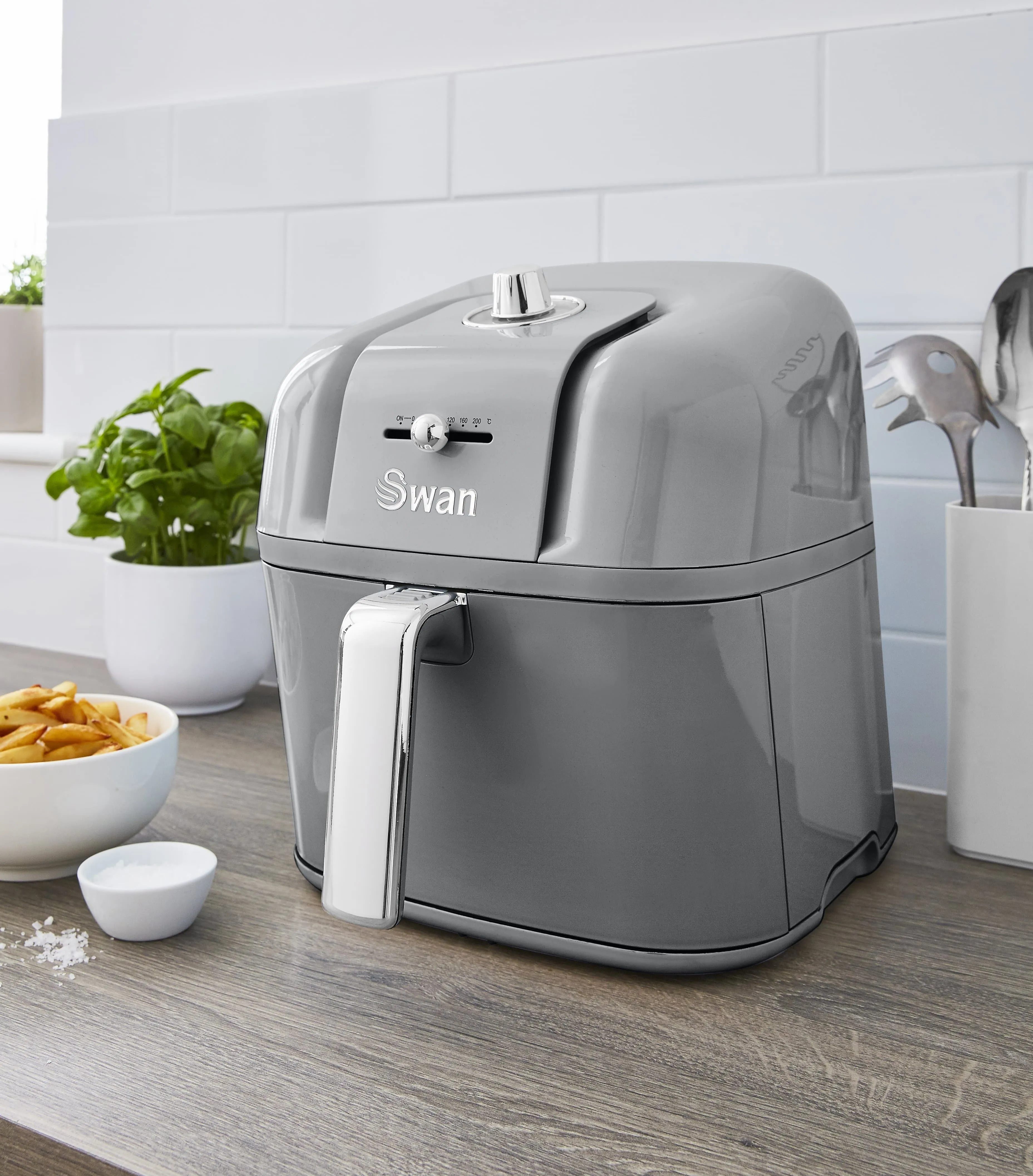 Swan Retro Manual Air Fryer