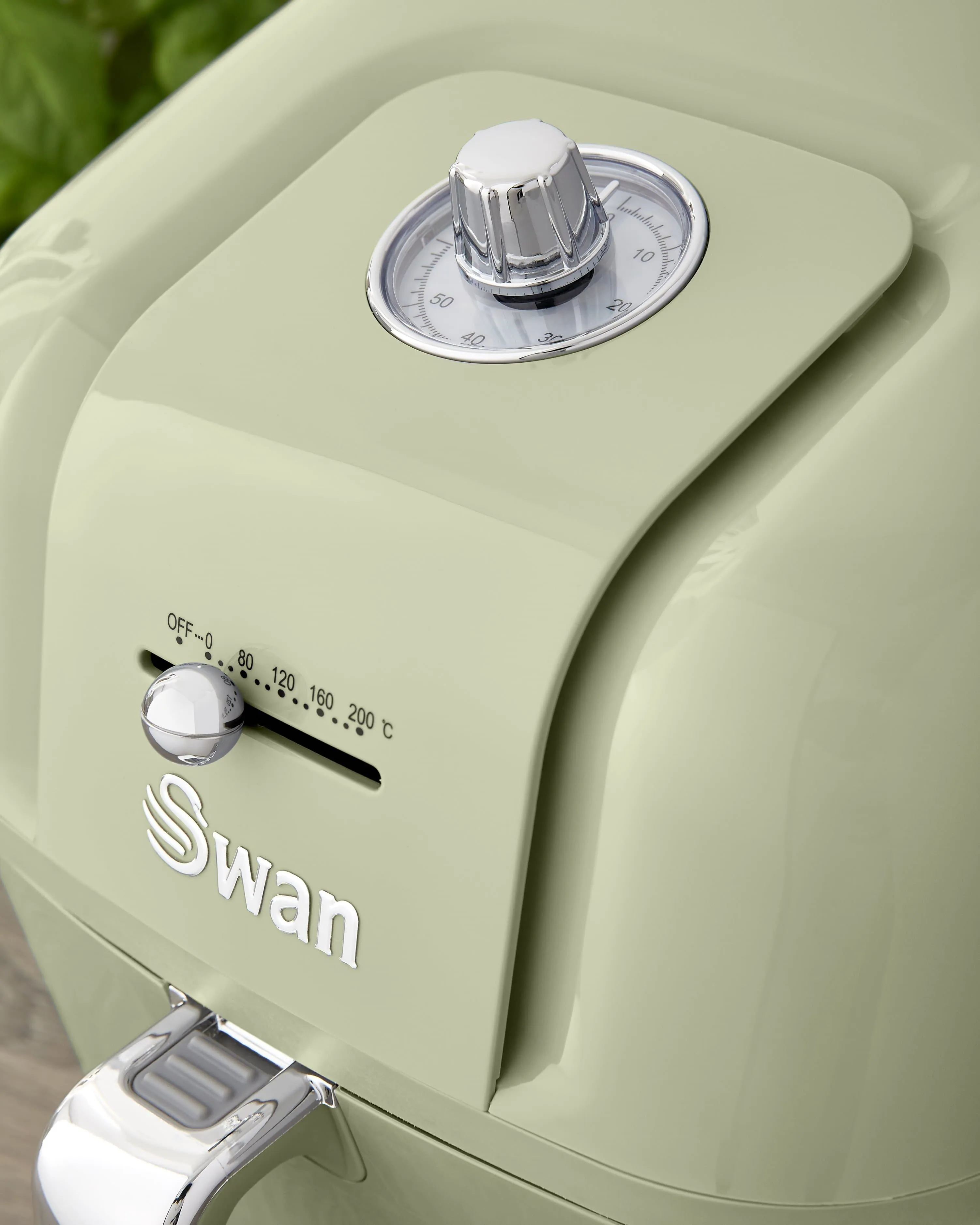 Swan Retro Manual Air Fryer