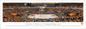 Tennessee Volunteers Basketball Thompson-Boling Arena Gameday Panoramic Poster Print - Blakeway Worldwide