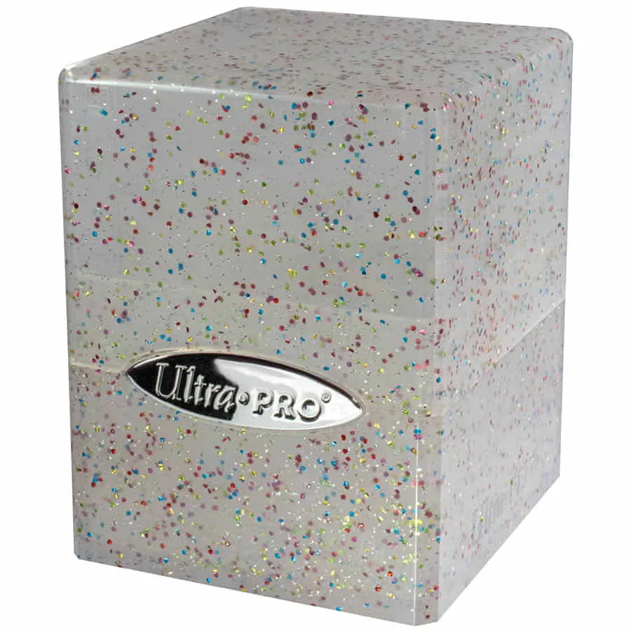 Ultra Pro: Boxes - Satin Cube Glitter Clear