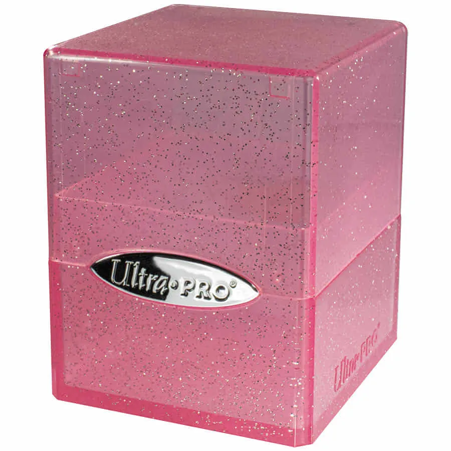 Ultra Pro: Boxes - Satin Cube Glitter Pink