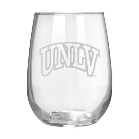 UNLV Running Rebels 17 oz. Stemless Wine Glass