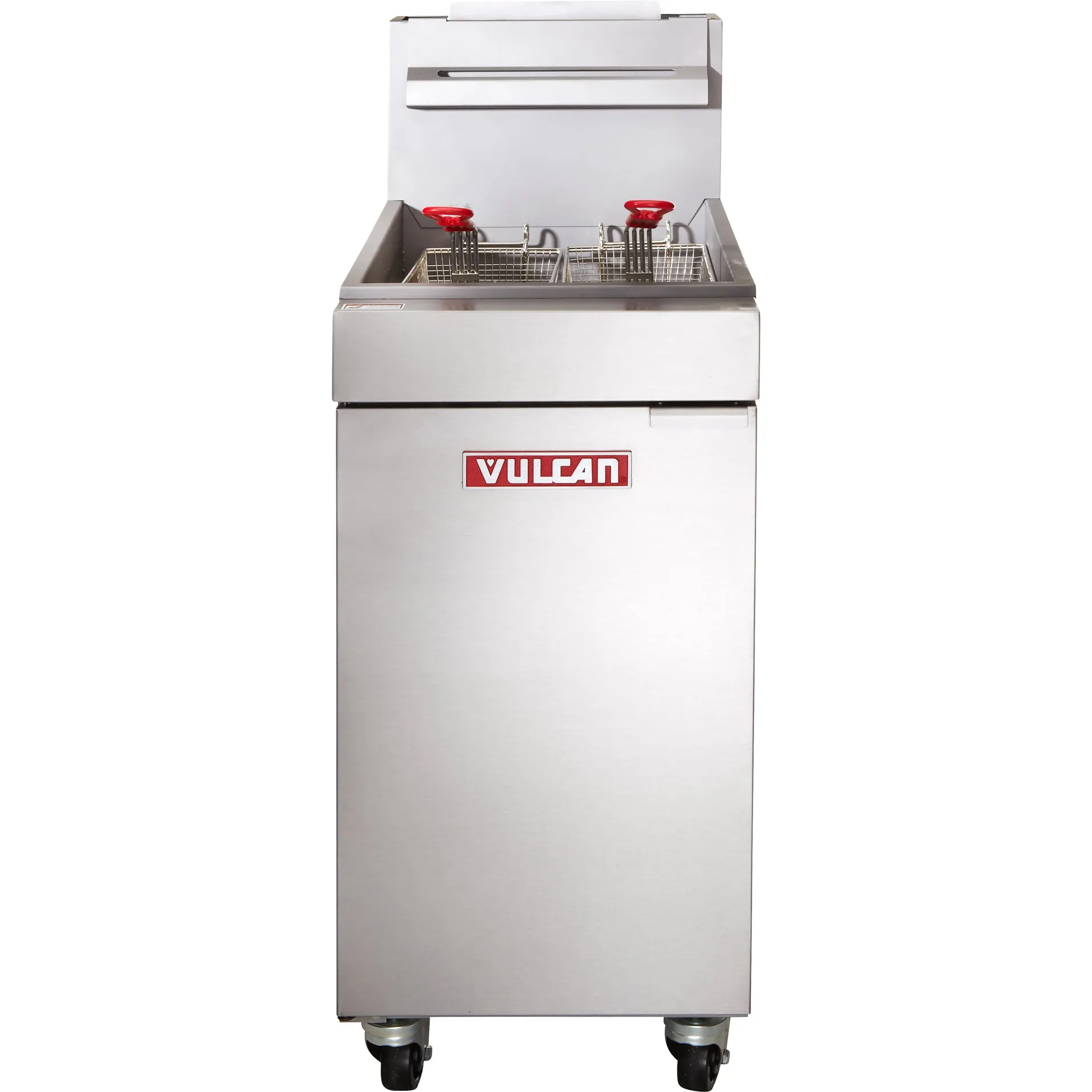 Vulcan 65 - 70 Lb Natural Gas Floor Fryer 150,000 BTU