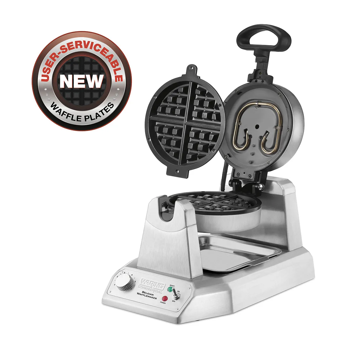 Waring Classic Single Belgian Waffle Maker 120V