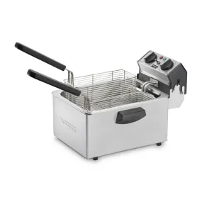 Waring WDF75RC Commercial Countertop Deep Fryer, Electric, 8.5 lb. cap.