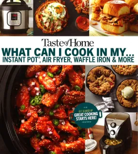 What Can I Cook In My Instant Pot, Air Fryer, Waffle Iron & More...