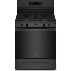 Whirlpool 30" Gas Range (WFG550S0LB) - Black