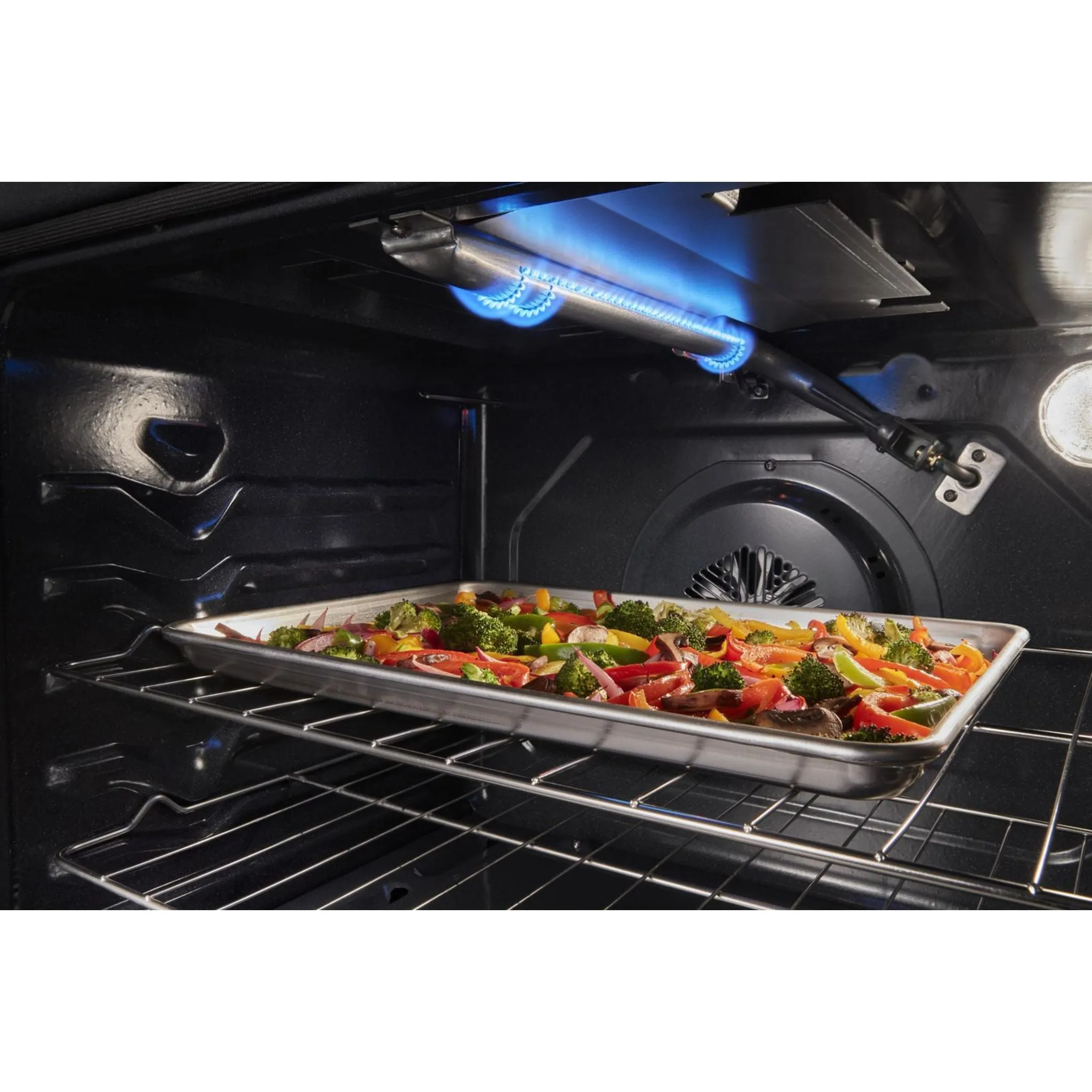 Whirlpool 30" Gas Range (WFG550S0LB) - Black