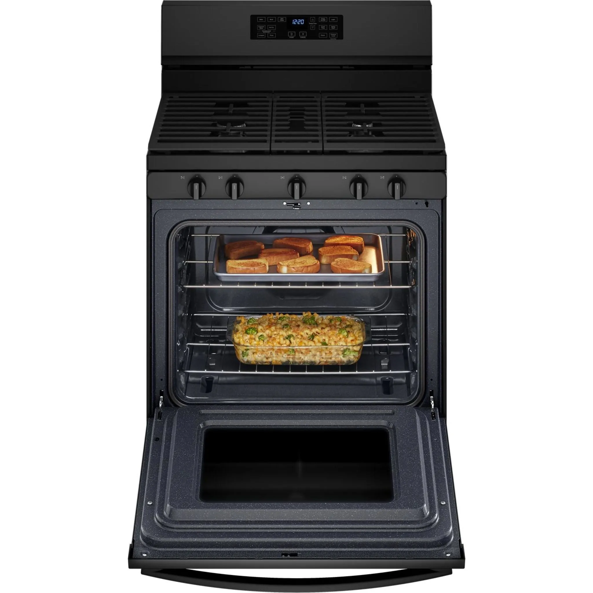 Whirlpool 30" Gas Range (WFG550S0LB) - Black