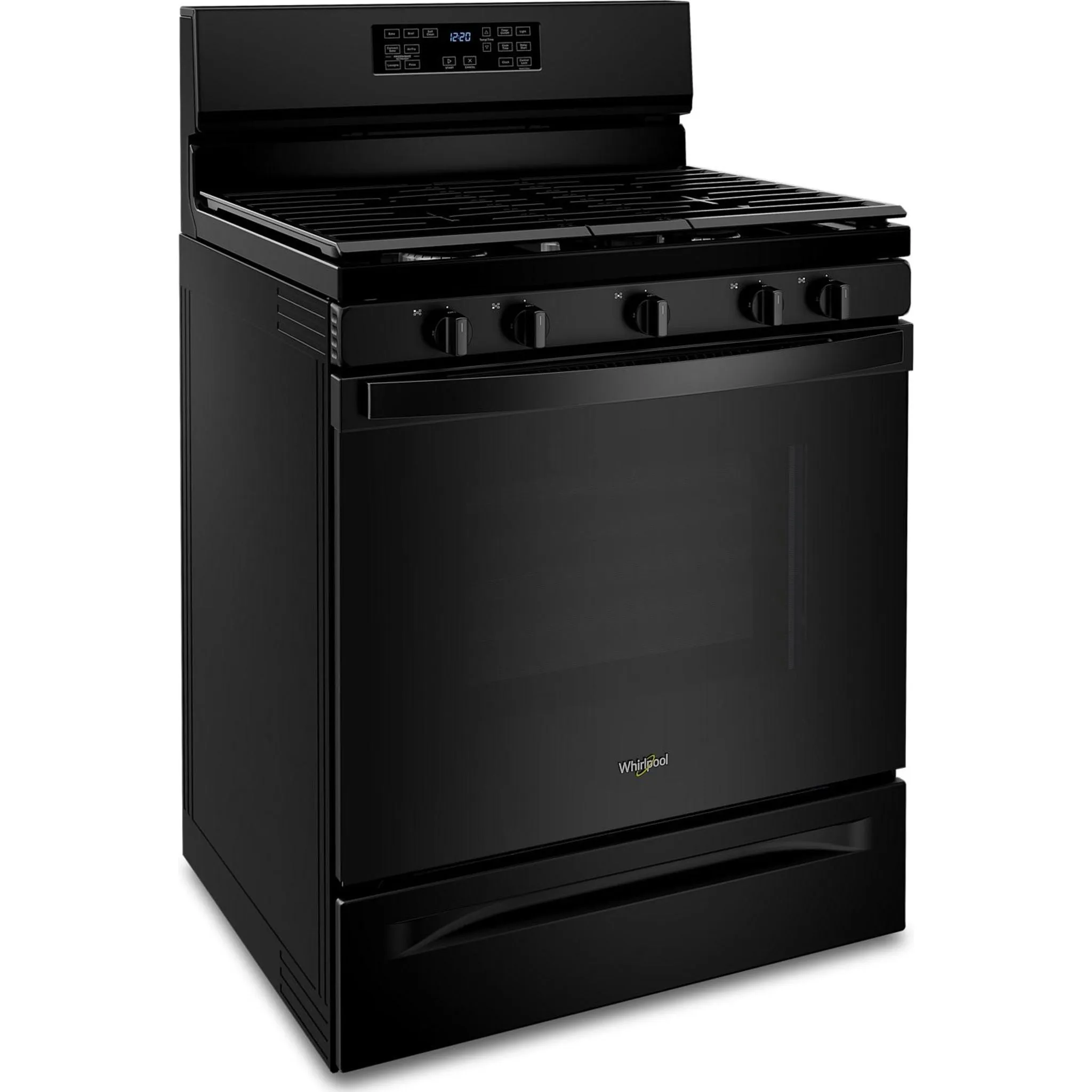 Whirlpool 30" Gas Range (WFG550S0LB) - Black