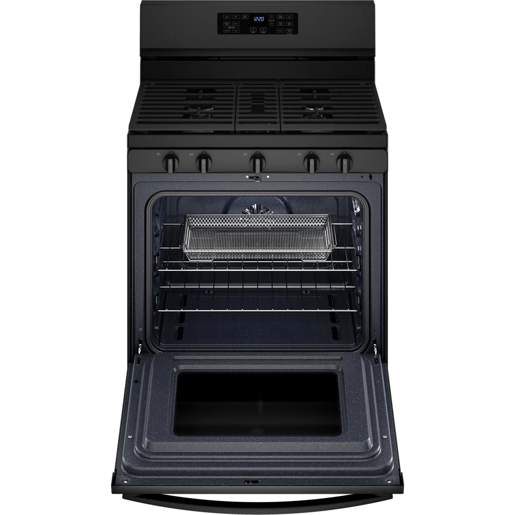 Whirlpool 30" Gas Range (WFG550S0LB) - Black