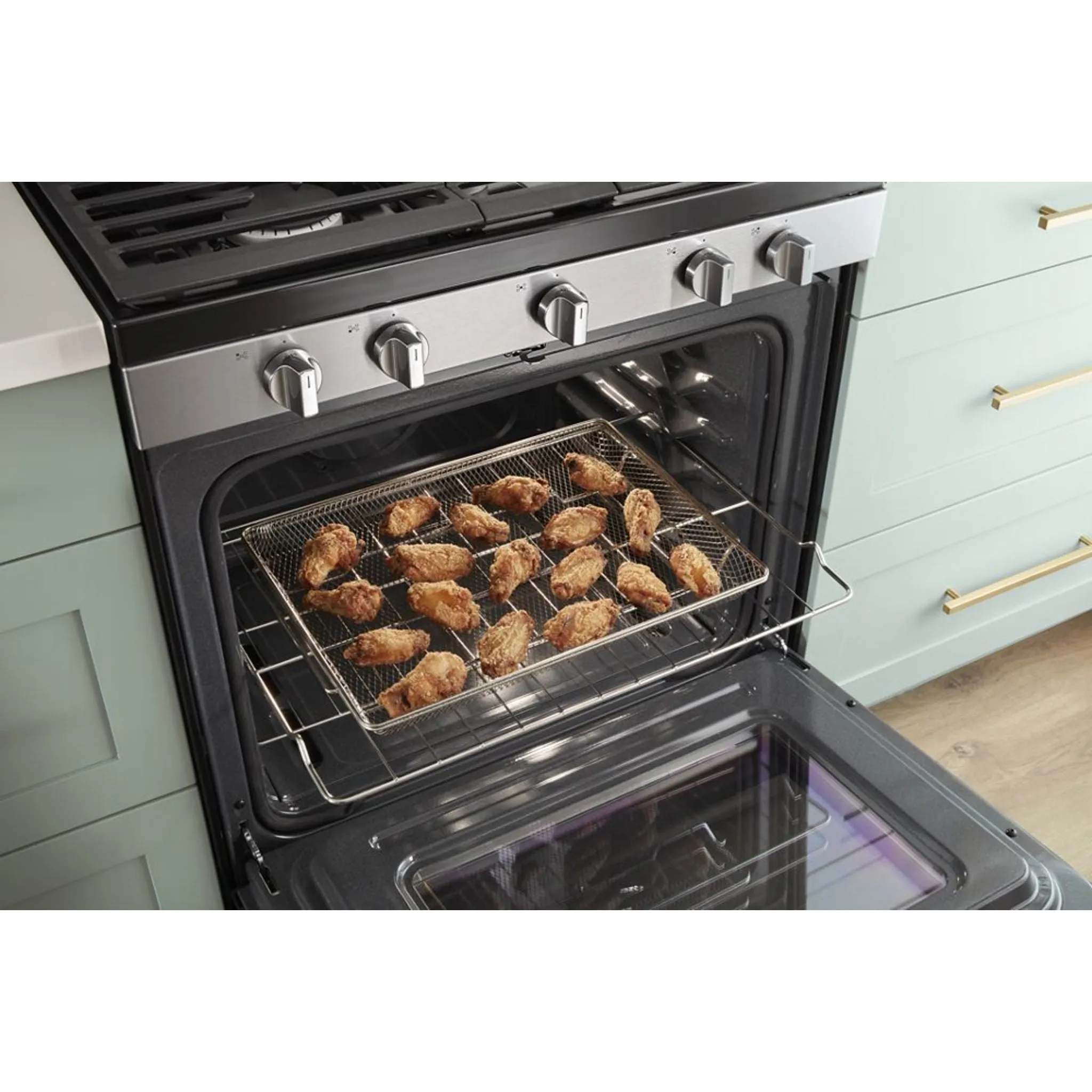 Whirlpool 30" Gas Range (WFG550S0LB) - Black