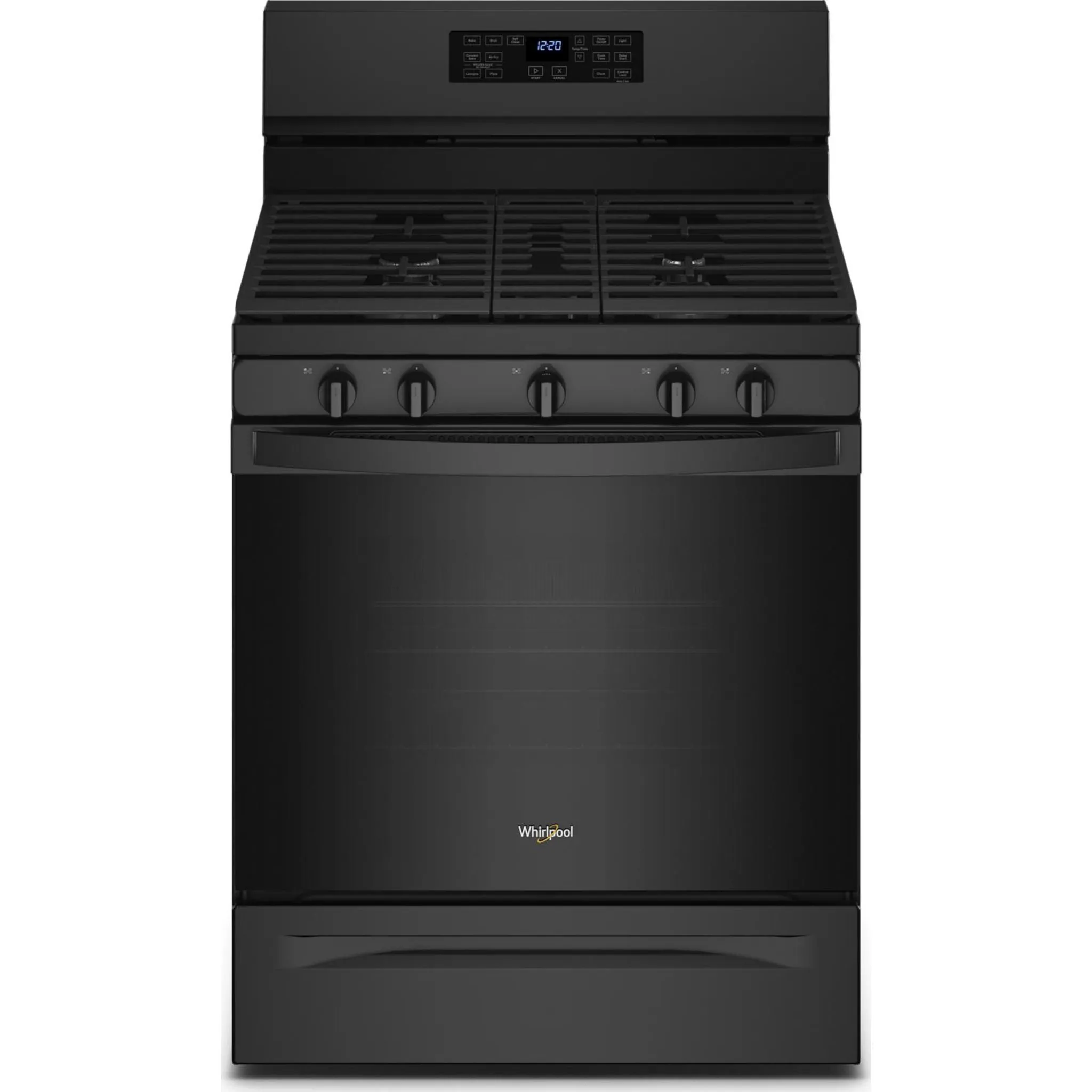 Whirlpool 30" Gas Range (WFG550S0LB) - Black